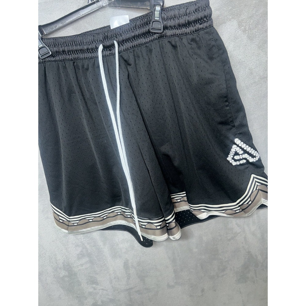 Nike Giannis Freak 6" Black Basketball Shorts Mens Size XXL Athletic Sport